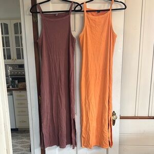 Old Navy Purple Sleeveless Spaghetti Strap Sheath Maxi Dress